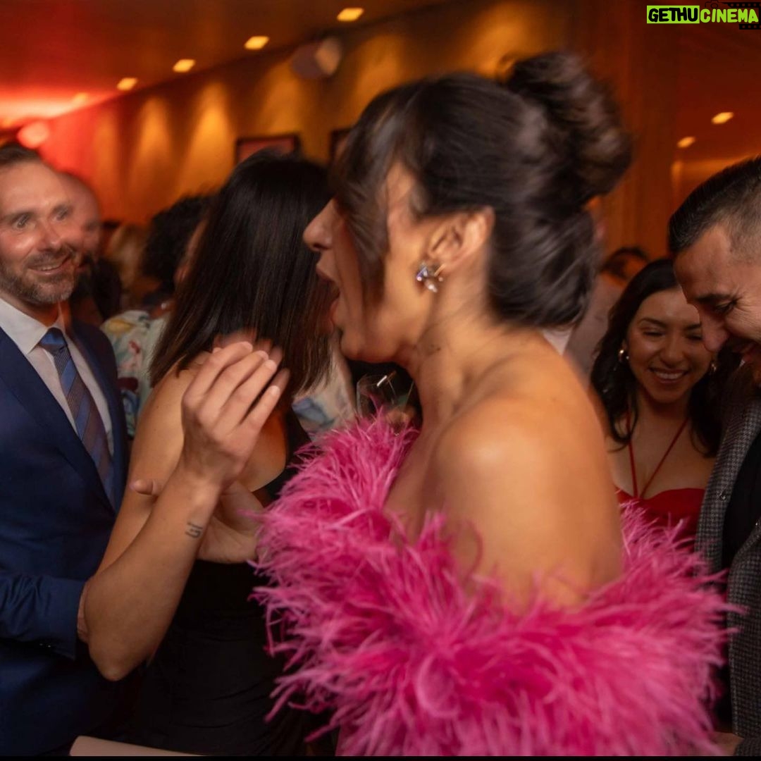 Antoinette Lattouf Instagram - A fright at 40! Hubby said “get dressed up for a fancy dinner with all your siblings” and instead he threw me the most epic party. Enjoy the double chin/catching flies pics. Ivy Penthouse