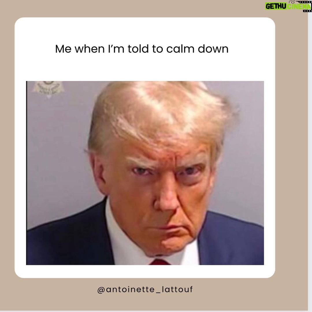 Antoinette Lattouf Instagram - Nope. Not happy. I reject this.