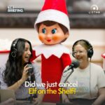 Antoinette Lattouf Instagram - I think it’s safe to say @antoinette_lattouf and @sachbarbour LOVE Elf on the Shelf 🤣 Perhaps it wasn’t the best idea for producer Chris to chime in with this question after recording an entire episode on who will be carrying the mental load this Christmas 🤔 To catch the full chat, head to @thebriefingpodcast 🎧 #christmas #elfontheshelf #christmastime #parenting