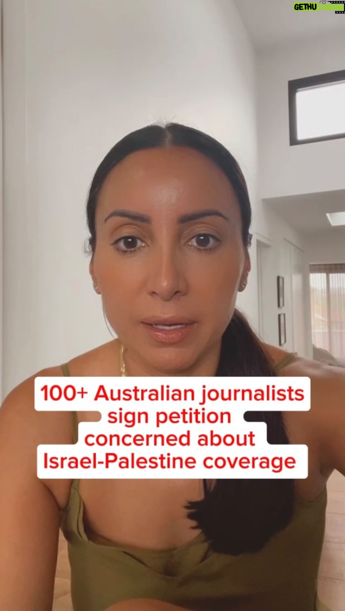 Antoinette Lattouf Instagram - If someone doesn’t want to work with me because I defend press freedom, responsible and fair journalism that doesn’t bow to political intimidation and lobby groups. Oh and coz I also don’t want more kids to get bombed - well fuck them. Israel’s devastating bombing campaign and media blockade in Gaza threatens newsgathering and press freedom in an unprecedented fashion. Newsrooms around the world have a duty to cover these events with integrity, transparency and rigour.
I’m appalled at the slaughter of media colleagues and their families and the apparent targeting of journalists which constitutes a violation of the Geneva Conventions.
I join hundreds of media colleagues in Australia, the US, Reporters Without Borders, the International Federation of Journalists and others in calling for an end to attacks on journalists and journalism itself. I stand by my Palestinian, Arab, Muslim, Jewish and Israeli colleagues during a time that is personally and professionally confronting for them. It is our duty as journalists to hold the powerful to account, to deliver truth and full context to our audiences, and to do so courageously without fear of political intimidation. Audiences are viewing much of this war through the lens of social media, fuelling suspicion of the mainstream media’s ability to properly inform audiences of events on the ground. We risk losing the trust of our audiences if we fail to apply the most stringent journalistic principles and cover this conflict in full. Petition link in my bio