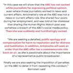 Antoinette Lattouf Instagram - A statement from one of my lawyers Josh Bornstein @mauriceblackburnlawyers and I. I’m very fortunate to be supported and represented by a formidable team that includes Josh and also Sarah Ibrahim of @central.lawyers #nofearnofavour