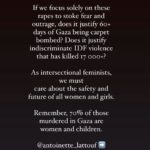Antoinette Lattouf Instagram - Believing women is an important step, stopping the slaughter of thousands more in their name is an essential one.