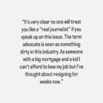 Antoinette Lattouf Instagram - Testimonies from journalists who didn’t - or couldn’t - sign the letter calling for greater scrutiny in the reporting of the violence unfolding in the Middle East. There were too many responses to include all of them but you get the idea. They come from journos in TV, print and online newsrooms, across both commercial and public broadcasters. The aim with sharing these is to give you a glimpse of the pressure some journalists are under and to make it clear that even though many didn’t sign the letter publicly, they support the letter privately.
