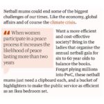 Antoinette Lattouf Instagram - A love letter to netball mums. Soccer mums don’t @ me.