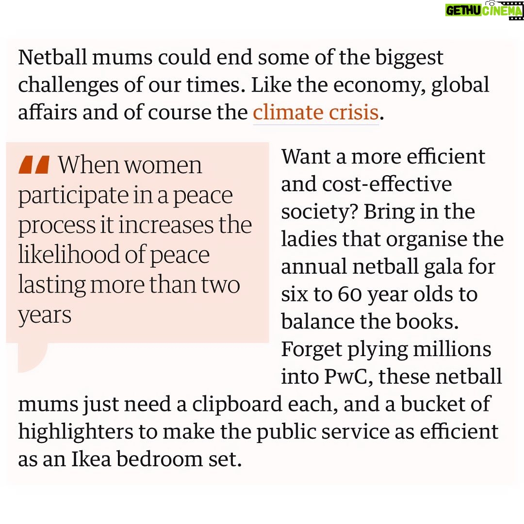 Antoinette Lattouf Instagram - A love letter to netball mums. Soccer mums don’t @ me.