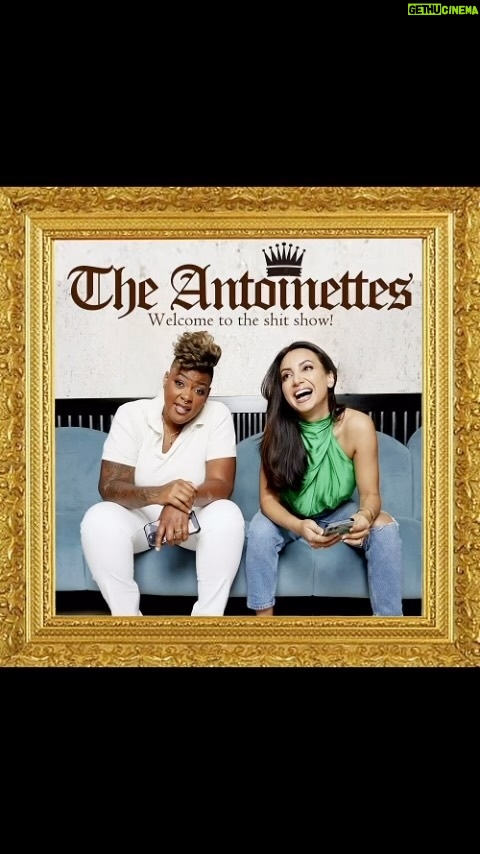 Antoinette Lattouf Instagram - 📣📣 NEW PODCAST @theantoinettes_pod What happens when an Australian journalist named Antoinette and an American poet named Antoinette sit down to tackle the world’s biggest and smallest problems? They trade many words and some barbs! There are trials and errors, and plenty of laughs as the Antoinettes navigate their friendship while trying to make sense of the world’s chaos. Each week, the two smartasses will unpack one problem. Nothing is off the table. Welcome to the bin fire. Welcome to the shit show! Link in bio to subscribe to our podcast! Also follow @theantoinettes_pod on Insta. Hosts: @antoinette_lattouf & @hello_azureantoinette Partner: @dmpodcastsau