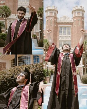 Antonio Andrés Rosello Instagram - Yyy claro no podían faltar las fotos de graduación 🎓

Graduado de Marketing con énfasis en Cine y énfasis en Humanidades de @floridastateuniversity 📊🎥🎭

Gracias a mi familia querida y amigos que me pudieron acompañar, y los que no que aún así me envian su cariño. ❤️

Agradecido con mi pana @rafinha.90 por capturar este momento tan especial 📸

Conecten abajo con personas de sus mismos intereses! Comenta qué estas estudiando / qué quieres estudiar / o de qué te graduaste para que se conozcan, uno nunca sabe las vueltas que da la vida 🙌🏻👀🎓

Finalmente, gracias a todas las personas que me apoyan y han seguido mi crecimiento a lo largo de los años. Ustedes me motivan a dar lo mejor de mi y espero poder provocarles lo mismo ❤️‍🔥

A mis padres, ni hablar, soy lo que soy gracias a ustedes. Los amo infinito infinitamente. 

¡Este es sólo el comienzo, al ataque!

#GraduaciónFSU #CineYHumanidades #FSUGrad #ActorDeCine #CineLatinoamericano #GraduadosFSU #FSUAlumni #ÉxitoAcadémico #Latinoamérica #CineastaEnFormación #LogrosPersonales #FSU2023 #CineYArte #MujeresLatinas #TalentoLatino #FloridaStateUniversity #OrgulloFSU #CineUniversitario #ActorLatino #EducaciónSuperior #Graduación2023 #CineYCultura #FSUNoles #ArteYHumanidades #CarreraActoral #CelebraciónDeLogros #DiplomaEnMano #PróximoCapítulo #ExperienciaUniversitaria #MetasCumplidas