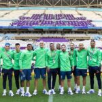Antony Instagram - Palco da nossa estreia!! Que nos traga muita sorte!! 🙏🏼🇧🇷🇶🇦 @cbf_futebol @fifaworldcup