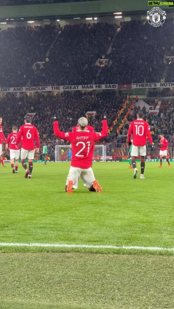 Antony Instagram - @Antony00™️🔥 #MUFC #ManUtd #Antony #OldTrafford #EuropaLeague Old Trafford