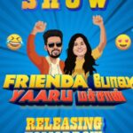 Anu Anand Instagram - A brand new SHOW.... ,streaming from tomorrow at 5 pm on our MEDIA MASONS YouTube channel🥳😍 Don't miss it makkalaeyy👀💥 #friendapolayaarumachan #fpym #ansar #anuanand #MediaMasons