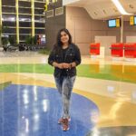 Anu Anand Instagram - “Adventure is out there” 🧳✈️ . . . 📸 : @roshini_singer Chennai International Airport
