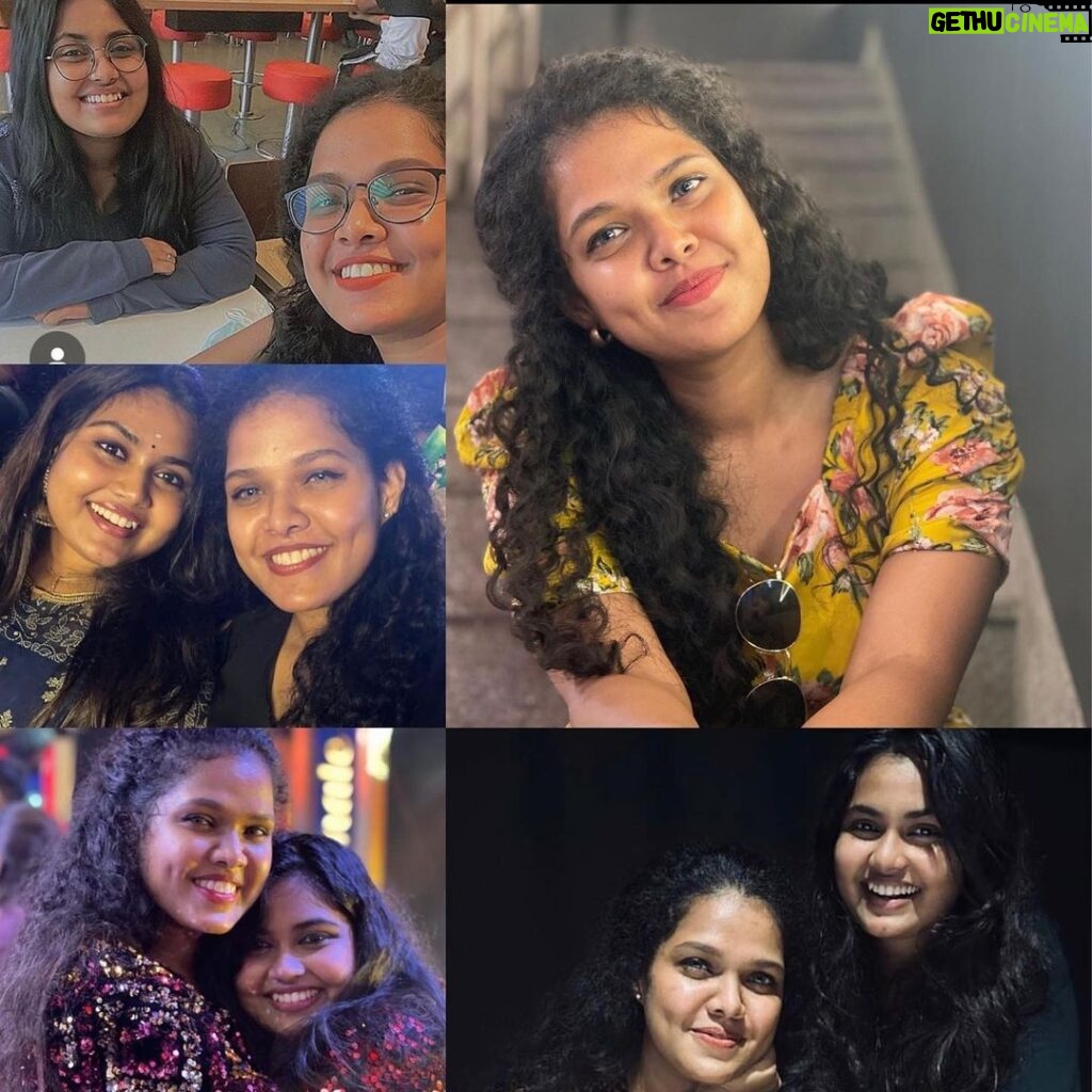 Anu Anand Instagram - Happiest birthday to my prettiest friend 😂🤭 Let this year bring all happiness and blessings In your life., Nee wish pandra Ella vishiyamum unnak nadakattum 🤍🤍 you know I love you 🤍🤍 Soo happy birthday enjoy pannu I’ll meet you soon 😘😘😘 🫂🫂