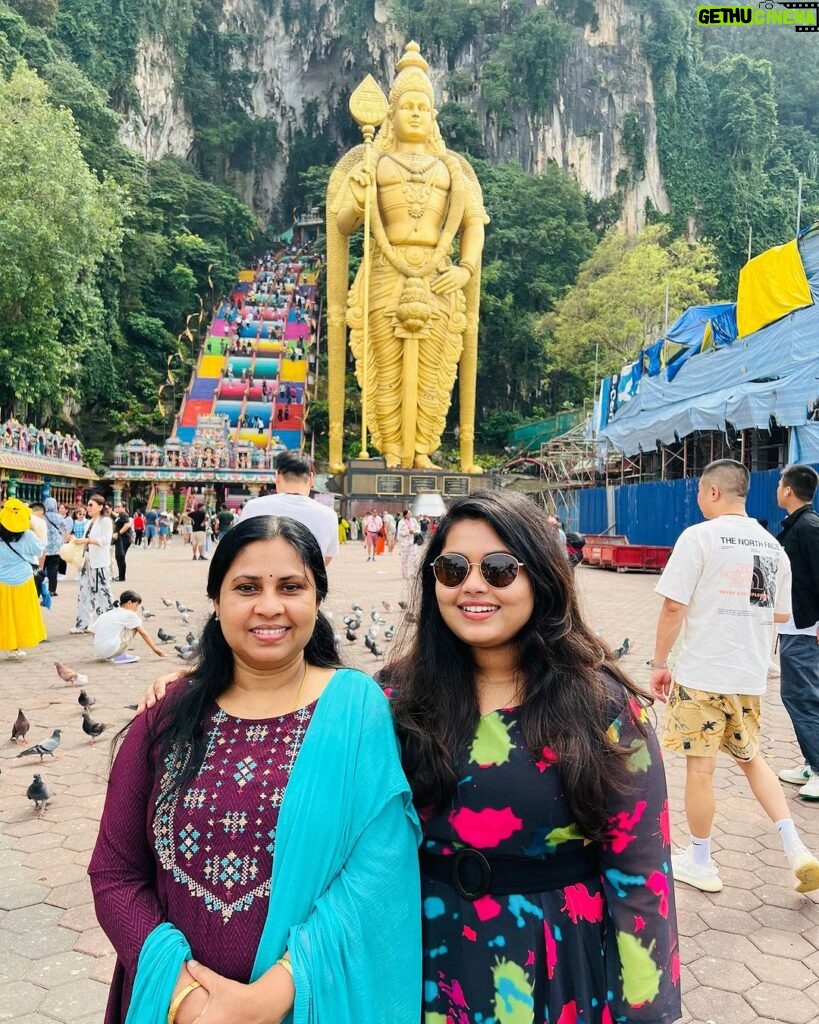 Anu Anand Instagram - This time with Amma ❤❤🧿🧿 Malaysia