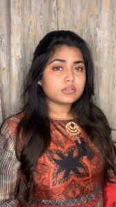 Anu Anand Instagram - Here ending 2023 with a beautiful melody , & it’s just a voice cover . En nanbane.! || @itsyuvan This particular song holds a special place in my heart as one of the most cherished compositions by the esteemed Yuvan Shankar Raja sir. I hope you all like it 🤍 Audio Masterd: @ark__musical #justavoicecover #mankatha #yuvan #u1songs #venketprabhu #trisha #thala