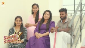 Anu Anand Instagram - Introducing #Suresh #Jeevitha & #Mihitha 😎 பின்னணி பாடகர்களின் முன்னணி மேடை 🧑‍🎤 #SuperSinger10 - சனி மற்றும் ஞாயிறு மாலை 6:30 மணிக்கு நம்ம விஜய் டிவி ல.... 🎼#SuperSinger #SS10  #VijayTelevision #VijayTV