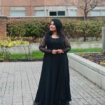 Anu Anand Instagram - 🖤🖤🖤 Wearing: @styl_chennai ♥️♥️ Mississauga, Ontario