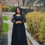 Anu Anand Instagram - 🖤🖤🖤 Wearing: @styl_chennai ♥️♥️ Mississauga, Ontario