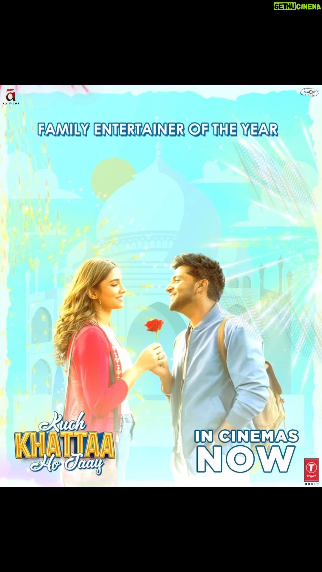 Anupam Kher Instagram - Grateful for all your love towards Heer and Iraa and their khattaa meetha pyaar 💕 Book your tickets right now 🎟️ #KuchKhattaaHoJaay IN CINEMAS NOW @kuchkhattaahojaay @gururandhawa @saieemmanjrekar @ilaarun @atul_srivastava31 @iamparitoshtripathi @actorpareshganatra @tseries.official @amit.bhatia22 @machfilmsofficial @ashokdirector @laveenabhatia2 @machconferences @aditbhatia03 Mumbai - मुंबई