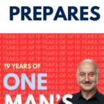 Anupam Kher Instagram - From a small studio in Andheri West to a global sensation. This is the power of one man’s dream❤️! Don’t let anyone else define your limitations. Reach for the stars and remember #kucchbhihosaktahai 🙏 #19thanniversary #actorprepares #dreamscometrue #anupamkher #mostuniqueschool #dreams #19years #actors