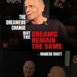 Anupam Kher Instagram - Thank you #BhattSaab for your love and appreciation for me and for our school @actorprepares. Your endorsement means the world to us. 🙏😍❤️ #SchoolForActors #MaheshBhatt Actor Prepares
