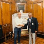 Anupam Kher Instagram - ME AND THE ARMED FORCES: I am 8years younger than my country! 🇮🇳 Having grown up in Shimla which was the #WesternCommand headquarters those days I have seen #MenInUniform all my growing years. Was 7years old when 1962 war with China happened. Was 10 and 16 years old when ‘65 and ‘71 wars with Pakistan took place. I have seen and experienced the bravery and the selflessness of our soldiers. I have the greatest respect for our armed forces. So I don’t let go of an opportunity of meeting them. It was my privilege and my honour to meet the Chief Of Army Gen. #ManojPande in his office. Meeting the officers and the jawans of our armed forces will always be the highlight of my life. Thank you Sir for your warmth and appreciation of my work in my chosen field. Thank you for protecting us from outer and inner threats. Jai Hind! 🙏😍🇮🇳🇮🇳🇮🇳 #VijayDiwas #IndianArmy #IndianNavy #IndianAirforce