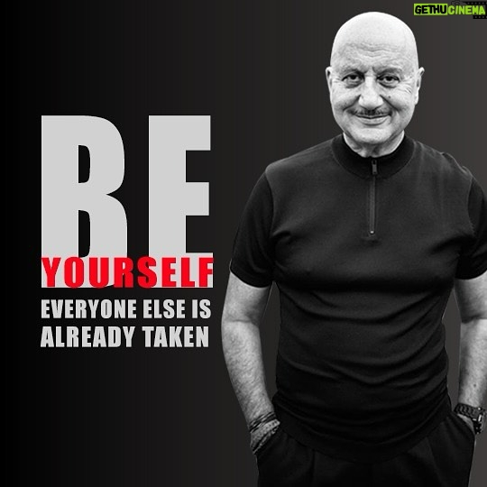 Anupam Kher Instagram - Truth… :) Mumbai - मुंबई