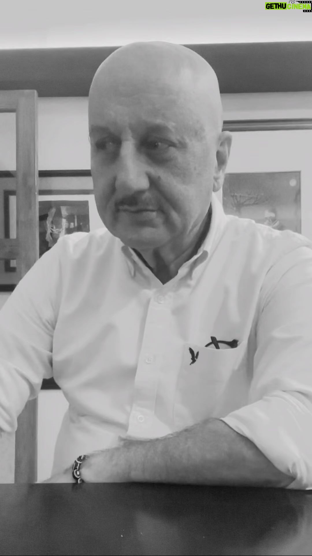 Anupam Kher Instagram - सच्चाई! :) Mumbai, Maharashtra