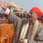 Anupam Kher Instagram - ये पल आमरण याद रहेगा।जय श्री राम! 🕉🙏❤️ श्री राम जन्मभूमि, अयोध्या - Shri Ram Janmabhoomi, Ayodhya