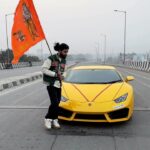 Anurag Dobhal Instagram – Jai Shree Ram ❤️🚩 
Ayodhya 📍👑
.
.
.
#theuk07rider #jaishreeram #rammandirayodhya #lamborghini