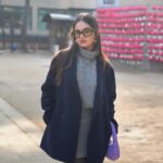 Anushka Sen Instagram - Winter Wonder ❄️⛄️ 조계사 Jogyesa Temple