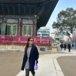 Anushka Sen Instagram - Winter Wonder ❄️⛄️ 조계사 Jogyesa Temple