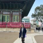 Anushka Sen Instagram - Winter Wonder ❄️⛄️ 조계사 Jogyesa Temple