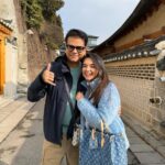 Anushka Sen Instagram - Bluezzz 🧿🥶🫂❄️ Bukchon Hanok Village