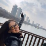 Anushka Sen Instagram - Mumbai ⏭️ Seoul 😬✈️🧿 #reels #transitionreels #korea #seninseoul Seoul, Korea
