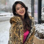 Anushka Sen Instagram - Sen In snowy Seoul 🇰🇷❄️⛄️