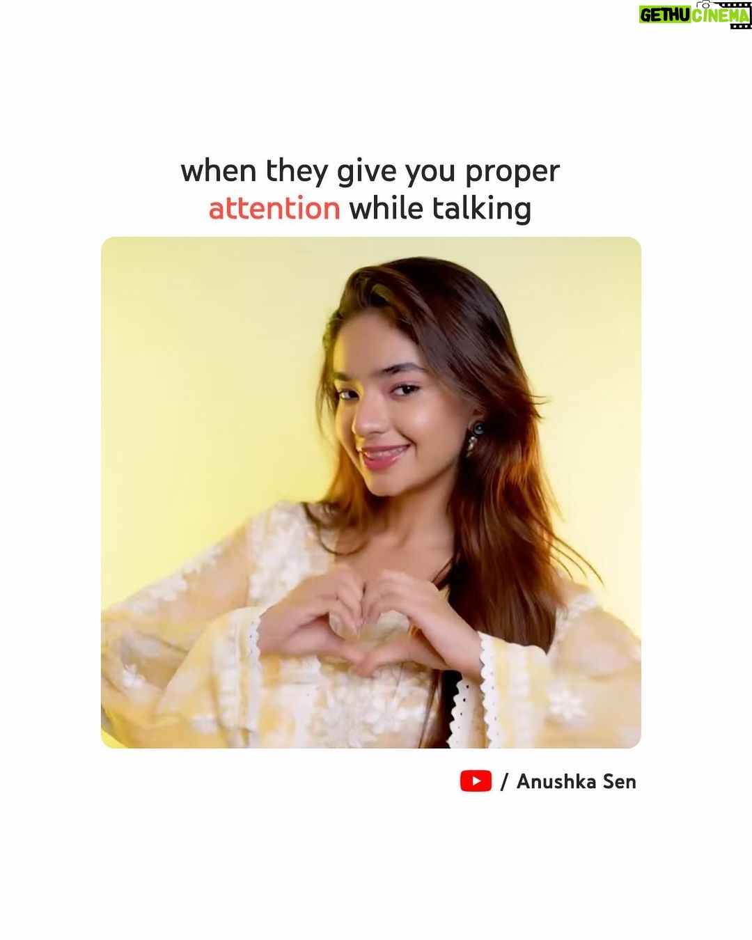 Anushka Sen Instagram - here, take all my 🫶