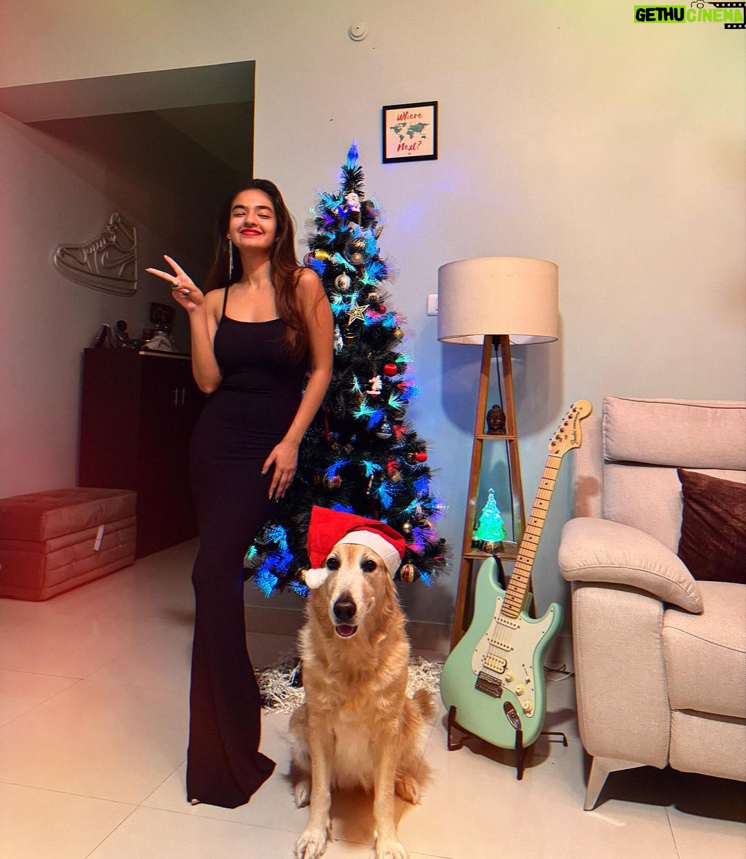Anushka Sen Instagram - A Merry Christmas from Cindra and Me π
π€ππ§Έπͺπ