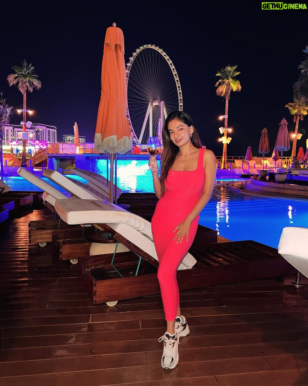 Anushka Sen Instagram - Blackpink 🎀🎥 Dubai, United Arab Emirates