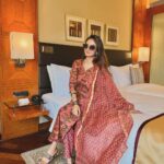 Anushka Sen Instagram – Delhi 🤍✈️✨ 
.
Wearing @jaipuriadaah Delhi, India
