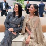 Anushka Sen Instagram - Music is a global language. Our song ‘Lasting Legacy’ got all of us together from around the world , for such an important cause. Thank you @unitednations @cop28uaeofficial for this opportunity. So glad to collaborate with such inspiring and talented people. So much passion in everybody, and such beautiful energies!!💜💜