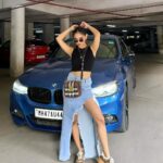 Anushka Sen Instagram – Denim days 🧋
.
Skirt @fashionnova ✨