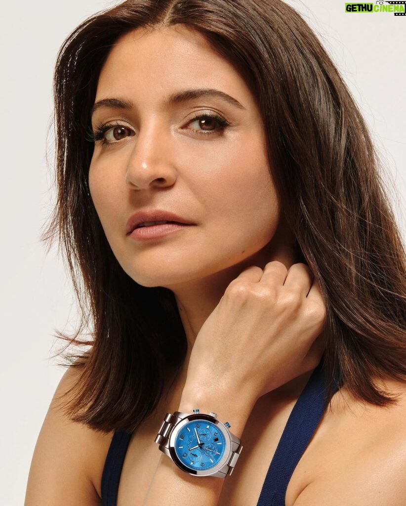 Anushka Sharma Instagram - A helping hand. Michael Kors India Watch Ambassador @AnushkaSharma sports the 10th anniversary #WatchHungerStop watch. For each special-edition watch sold, #MichaelKors will donate the equivalent of 200 meals to children in need through the @WorldFoodProgramme (WFP). Join the cause. To learn more, visit WatchHungerStop.com for program details. WFP does not endorse any product or service. mkpartner
