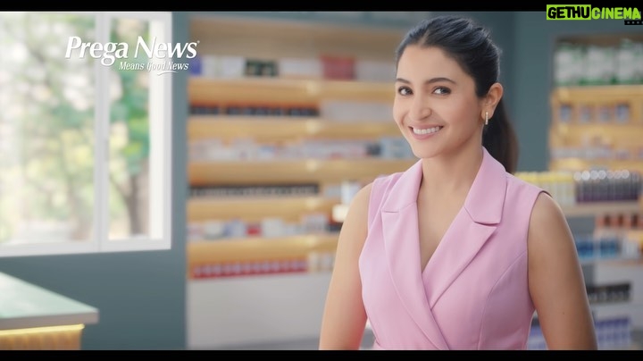 Anushka Sharma Instagram - When it comes to confirming your ‘Good News’ choose @preganews , which is trusted by millions of women. It gives 99% accurate results in just 5 minutes, with the freedom to test anytime, anywhere - making it India’s No. 1 Pregnancy Detection Kit. #PregaNews #ad #PregaNewsMeansGoodNews #GoodNews #Pregnancy