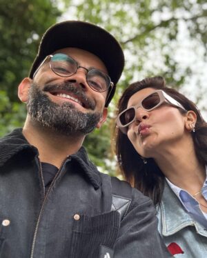 Anushka Sharma Instagram - He is literally EXCEPTIONAL in every role in his life! But somehow continues to add more feathers to his glorious hat 🤔🤪😘😂 I love YOUUU through this life and beyond and endlessly so, in every shape, form, through it all, whatever it may be so ❤️🥹❤️ @virat.kohli