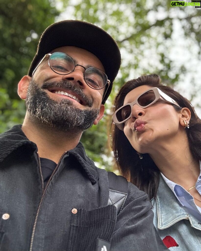 Anushka Sharma Instagram - He is literally EXCEPTIONAL in every role in his life! But somehow continues to add more feathers to his glorious hat 🤔🤪😘😂 I love YOUUU through this life and beyond and endlessly so, in every shape, form, through it all, whatever it may be so ❤🥹❤ @virat.kohli
