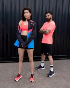 Anushka Sharma Instagram - Two PUMAs on the prowl 🏃🏻‍♂️🏃🏻‍♀️ @pumaindia Shop PUMA’s all-new range of NITRO running shoes ⚡️ Available on PUMA.com, PUMA App & PUMA Stores. #FueledByNITRO