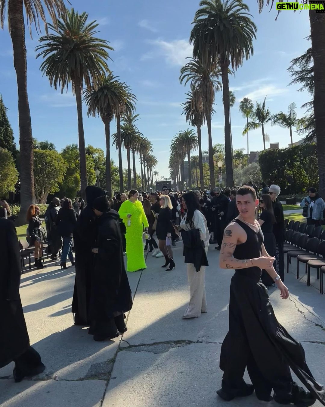Arón Piper Instagram - @balenciaga Hollywood, California