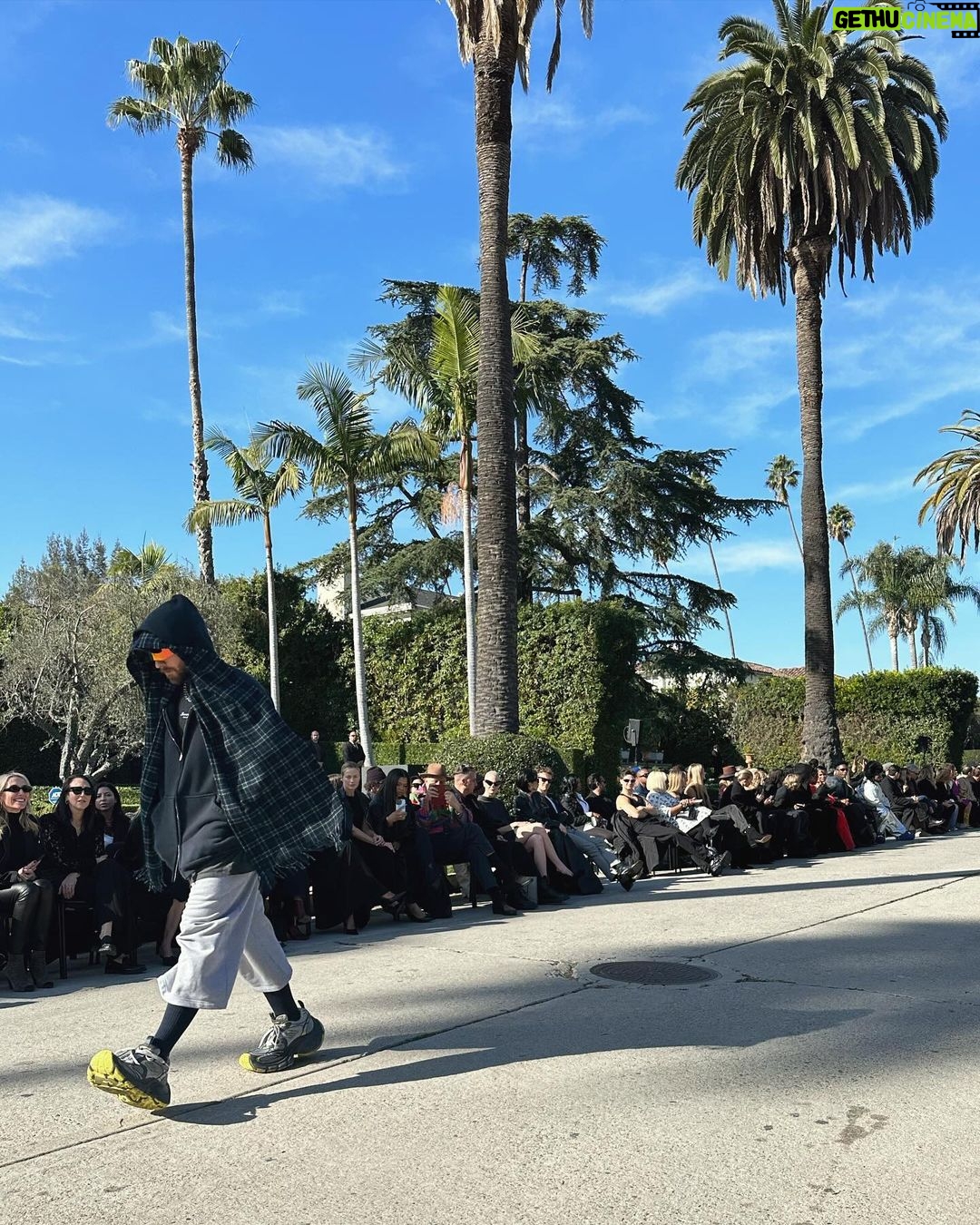 Arón Piper Instagram - @balenciaga Hollywood, California