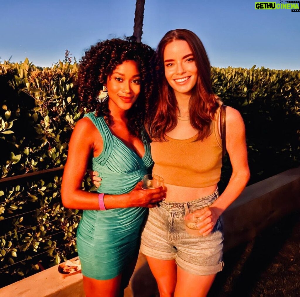 Ariel D. King Instagram - hehe @jessicaminter ✨nevermind my tacos in the back. Great times @neftvodkaus @lemonhead.la @firstroundsonme Hollywood hills, California