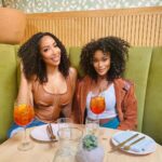Ariel D. King Instagram - Today ✨ me and the lovely sis Dorcas! @atriumlosfeliz 😁😁🌸 can’t wait to post a little reel! Love this place! Girls night, date night or meeting approved!